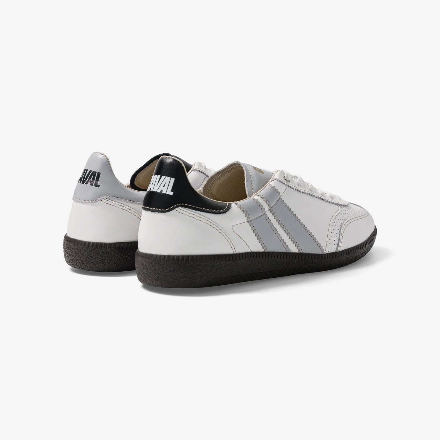Caval baskets asymetriques black & white Retro Slate