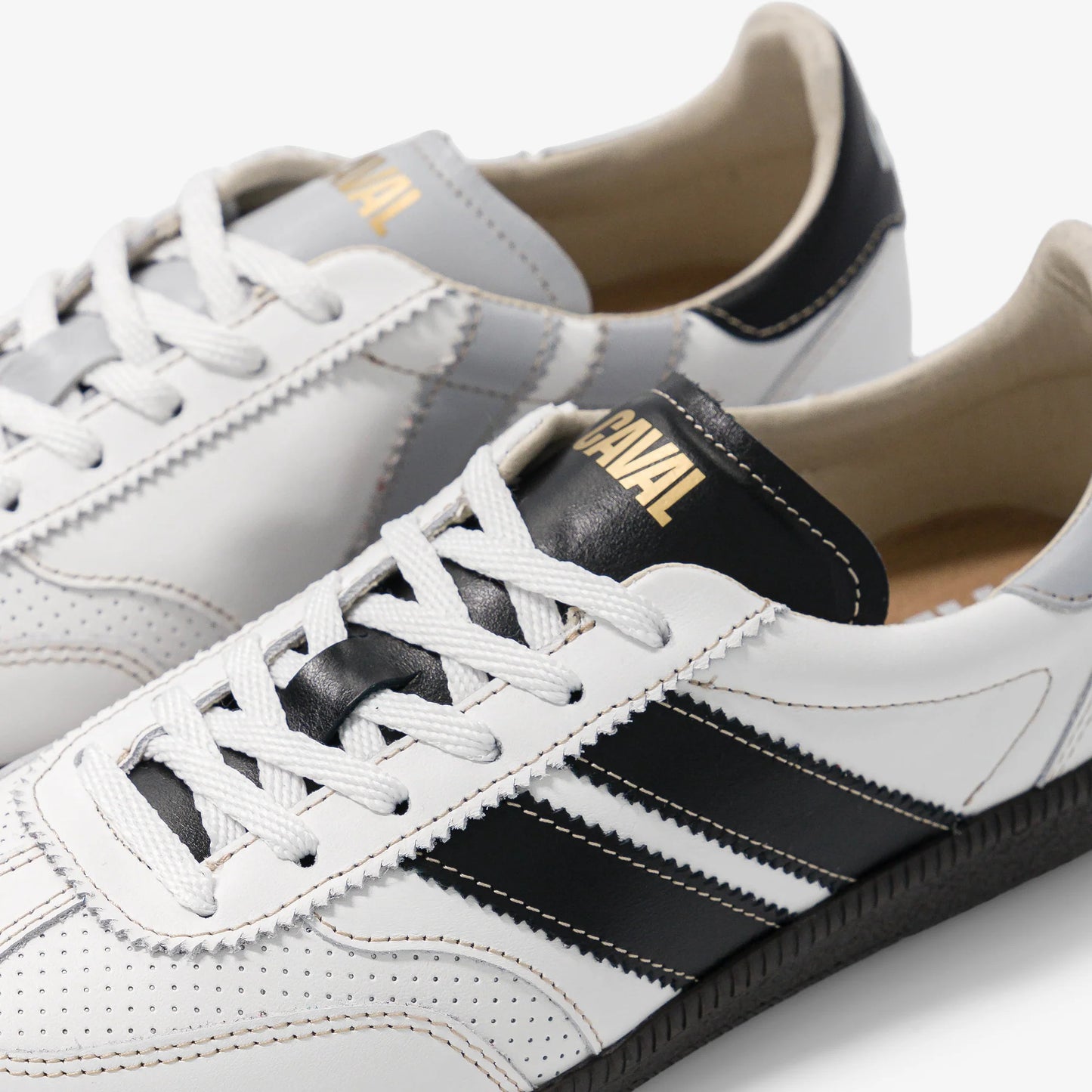 Caval baskets asymetriques black & white Retro Slate