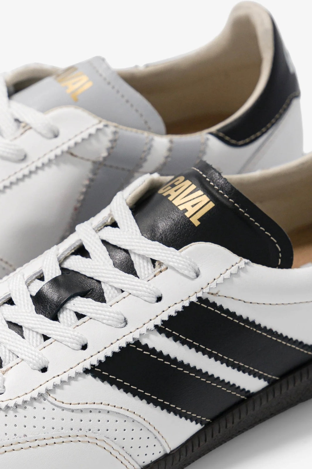 Caval baskets asymetriques black & white Retro Slate