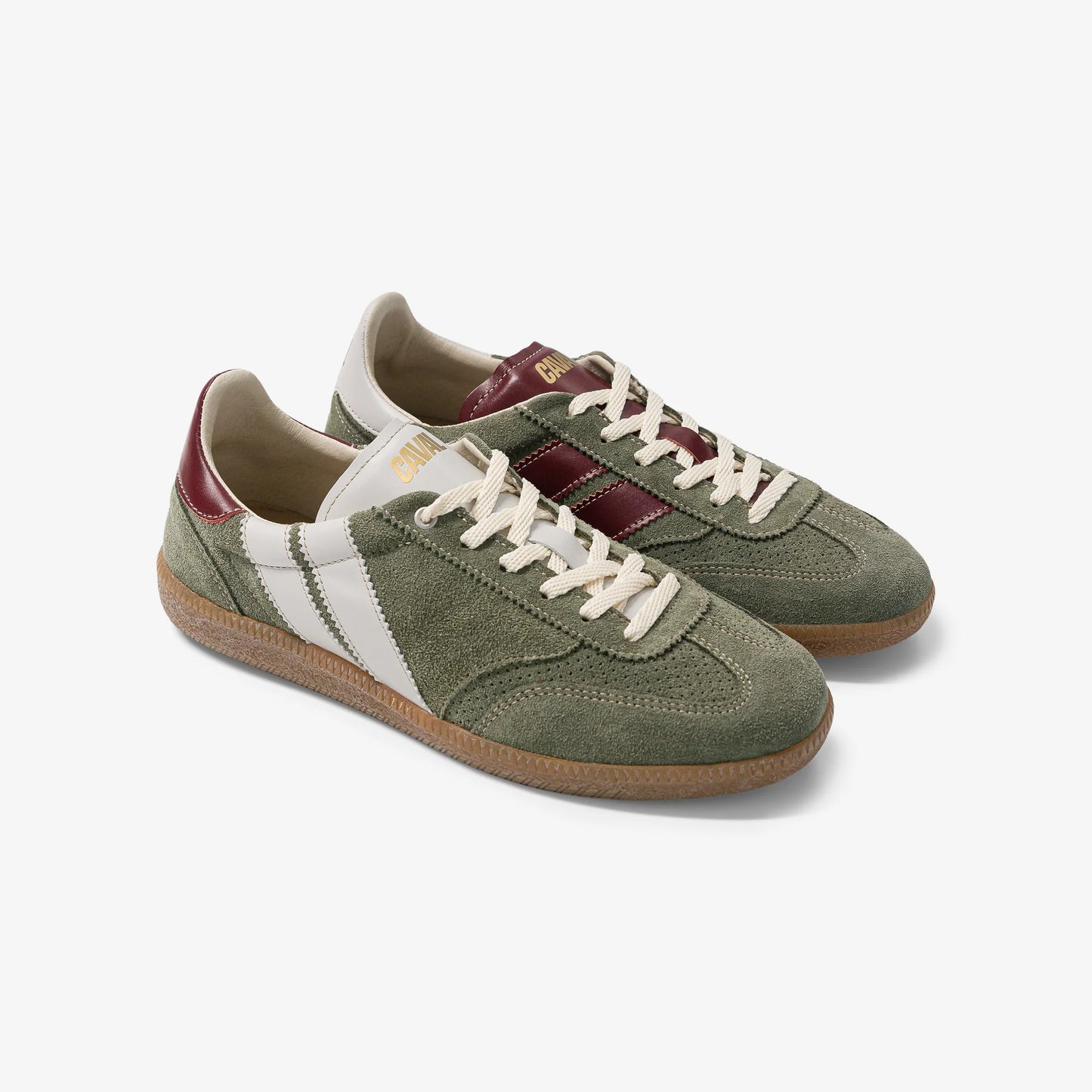 Caval baskets asymetriques kaki Sage Plum