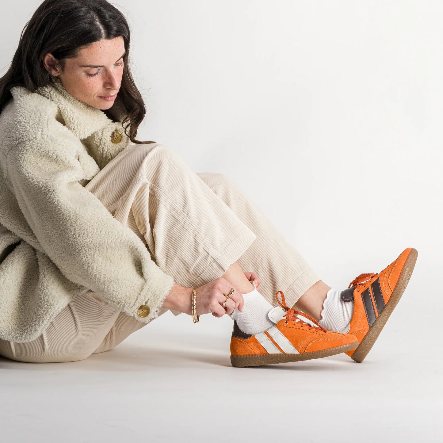 Caval baskets asymetriques orange Toffe Tangerine