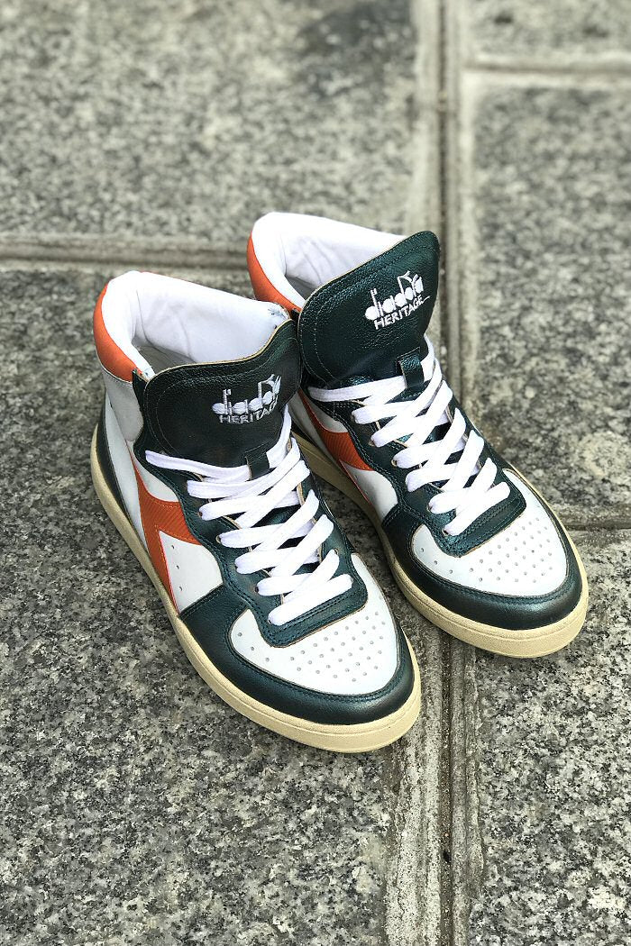 Diadora on sale leather sneakers