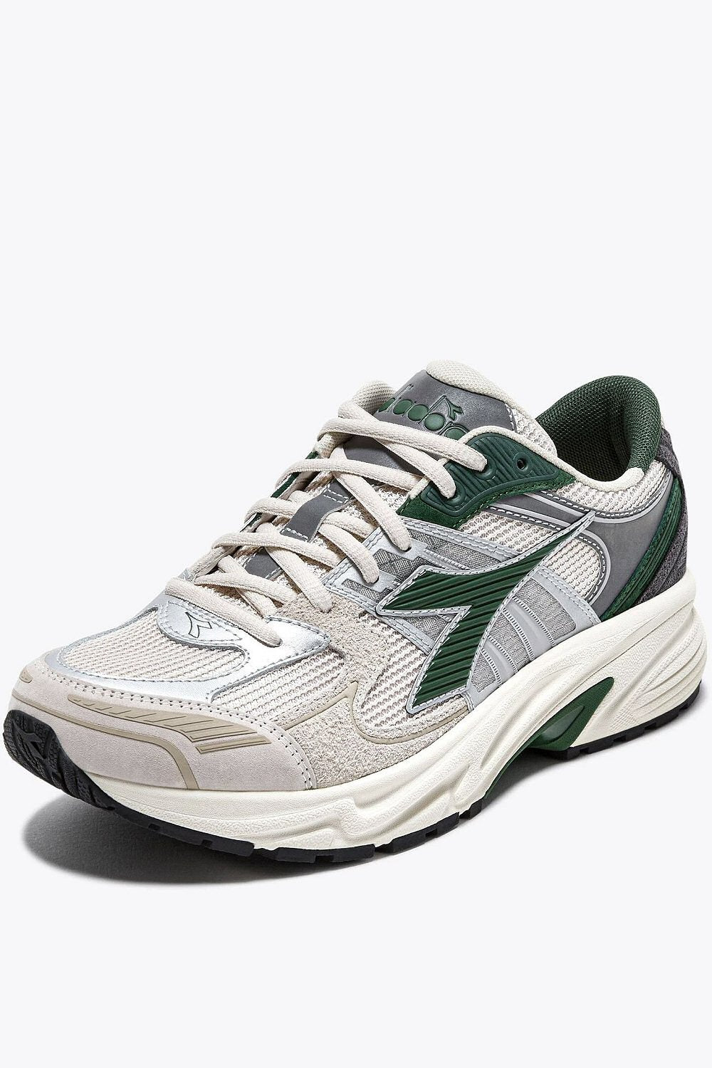 Diadora baskets Mythos Star kaki gris clair metallic