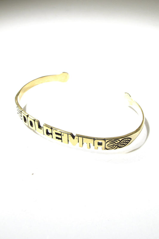 Flora Jane bracelet message Dolce Vita