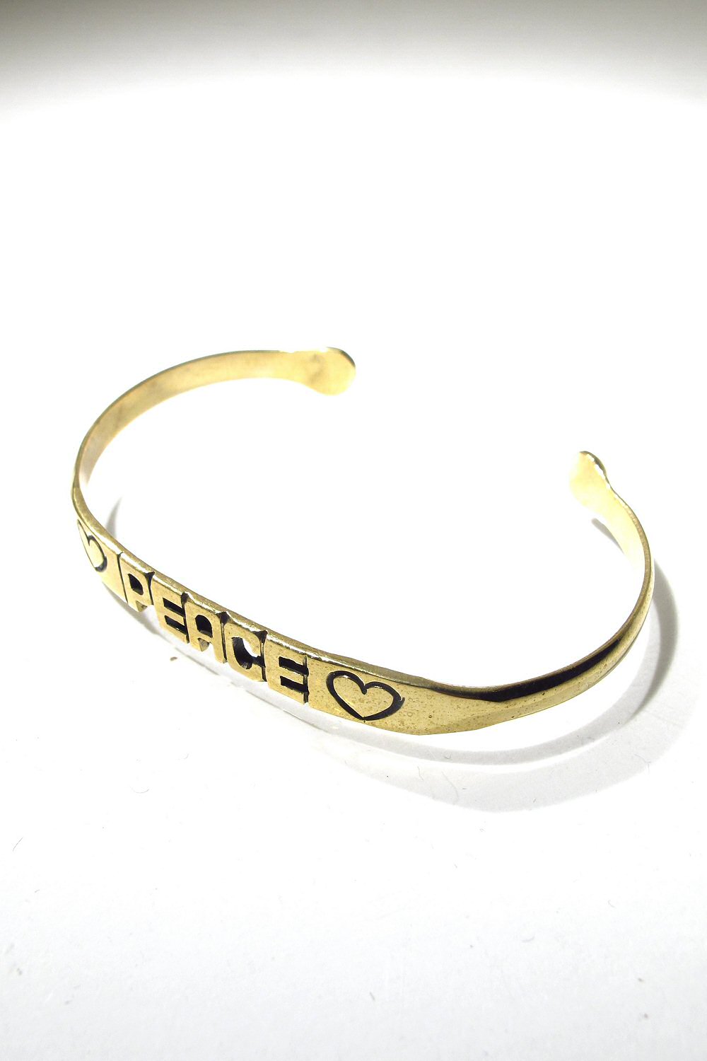 Flora Jane bracelet message Peace