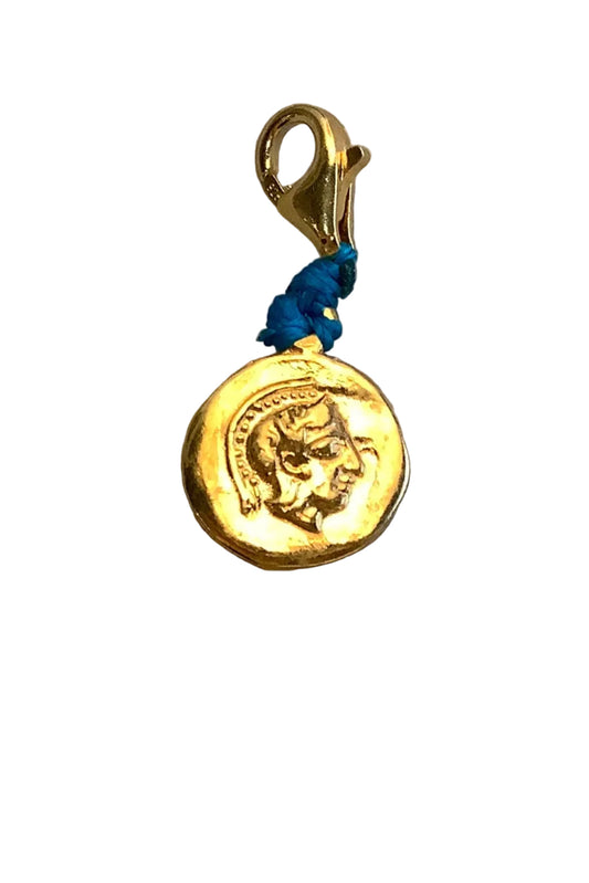Hermina Athens charm clasp Athena turquoise