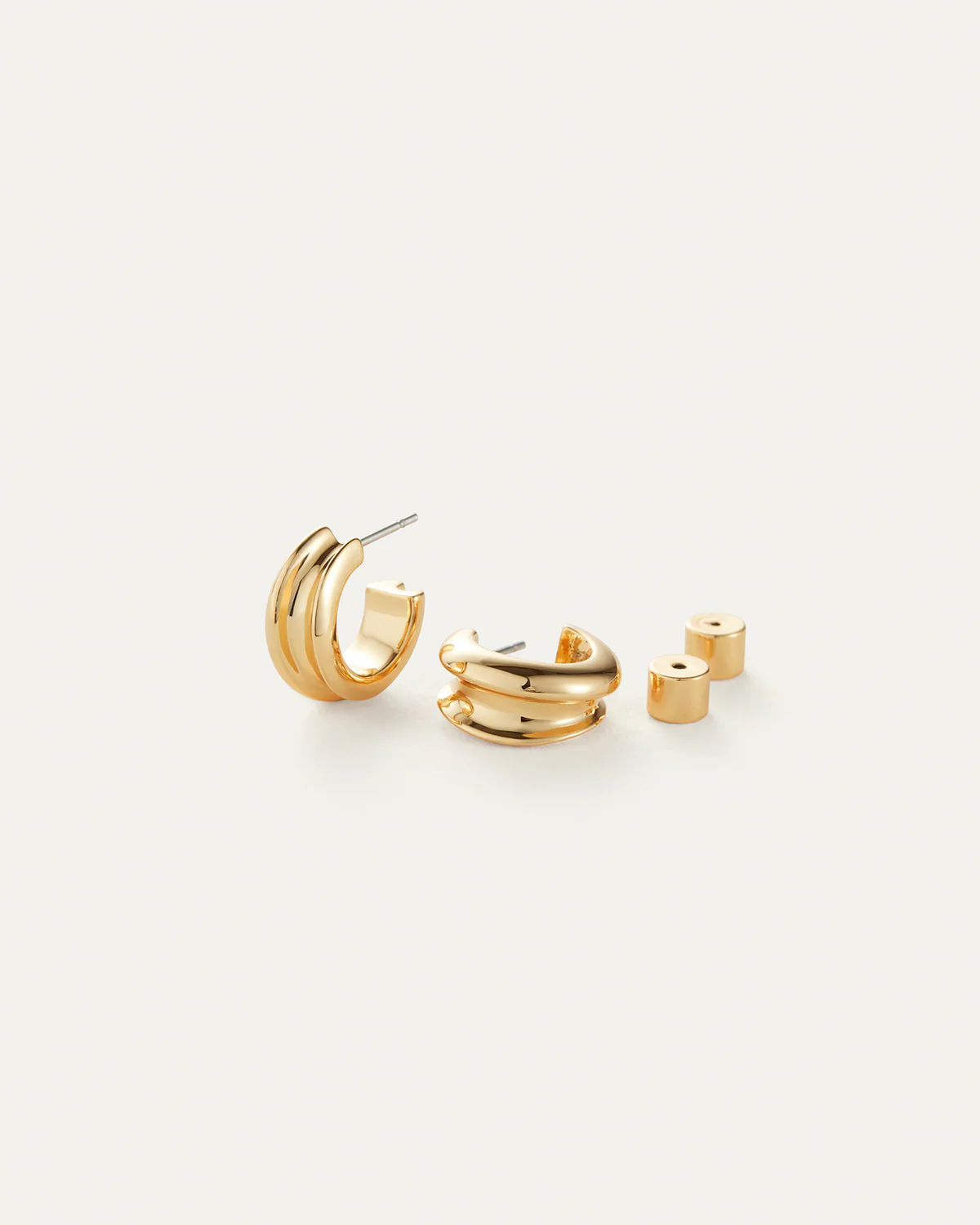 Jenny Bird Lennon creoles mini hoops (paire)
