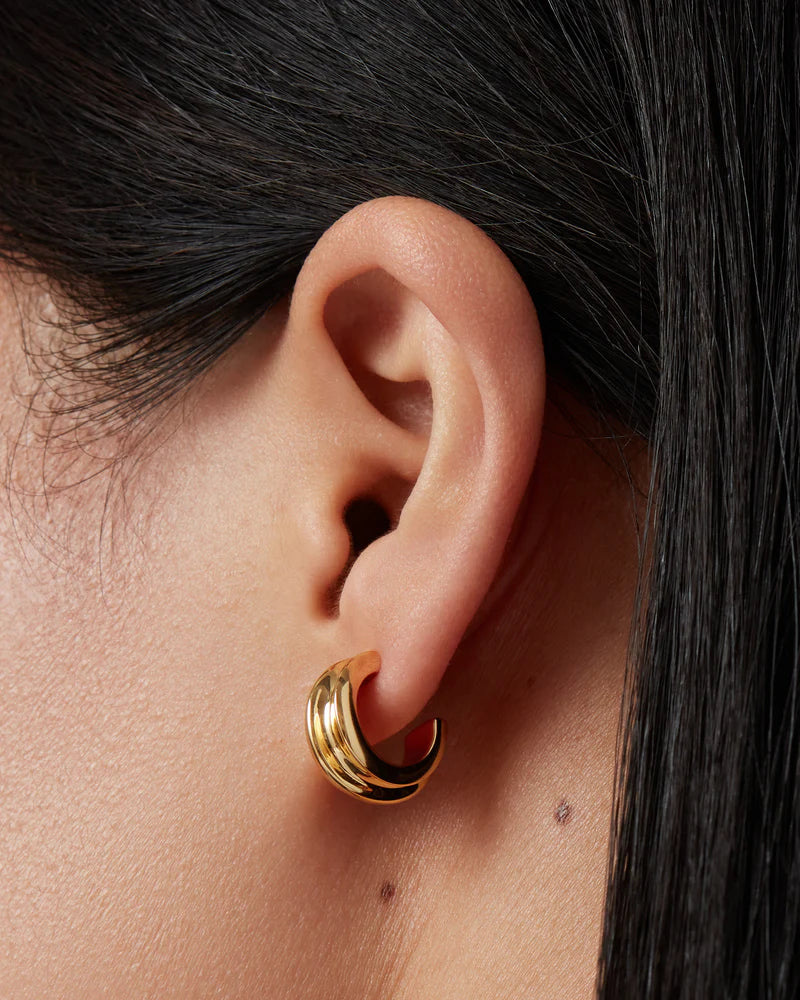Jenny Bird Lennon creoles mini hoops (paire)