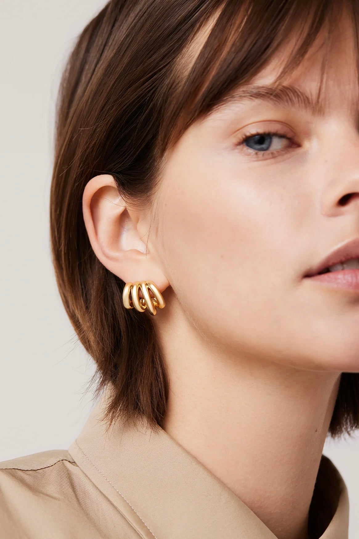 Jenny Bird boucle Monroe gold