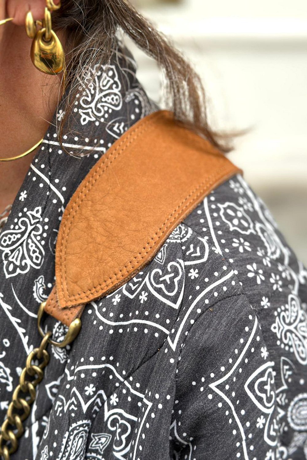 Galliane cuir  C46 Caramel