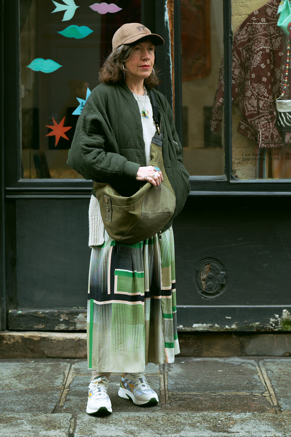 Yayou sac Army bache upcyled kaki made in France