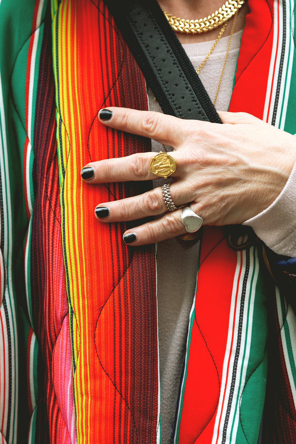 Louise Hendricks signet ring Themis