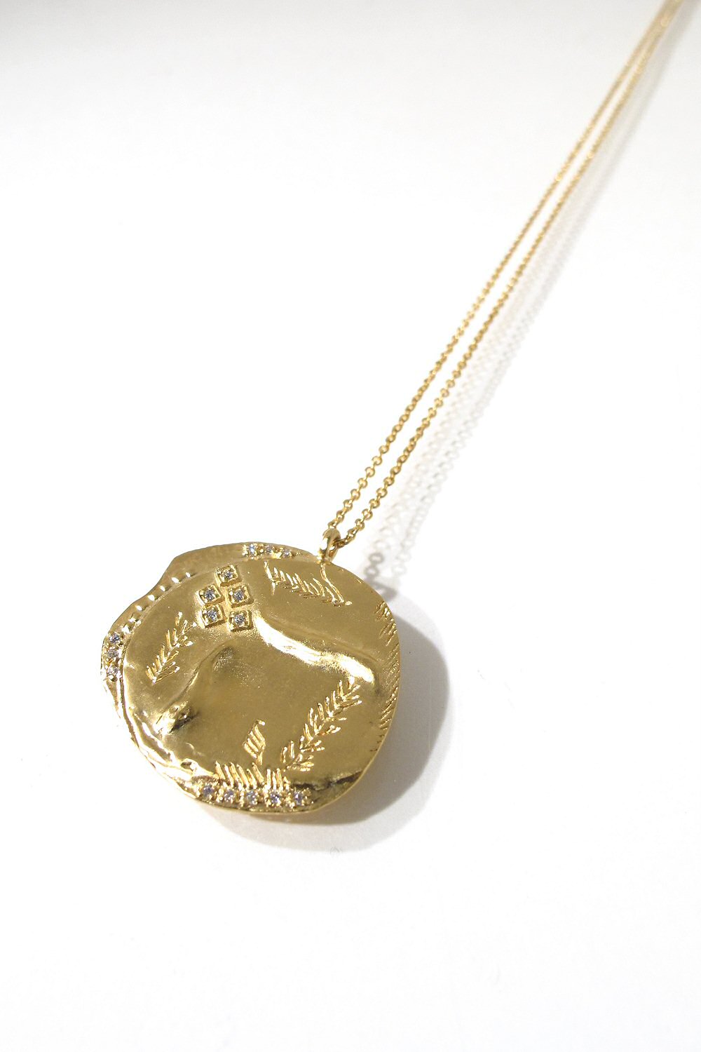 Louise Hendricks medal necklace Esther