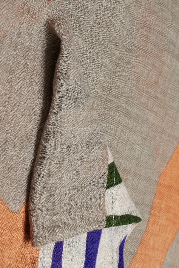 Lovat & Green foulard en lin Nageuses