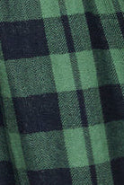 Lovat & Green foulard en laine Grafito Green