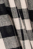 Lovat & Green foulard en laine Grafito écru