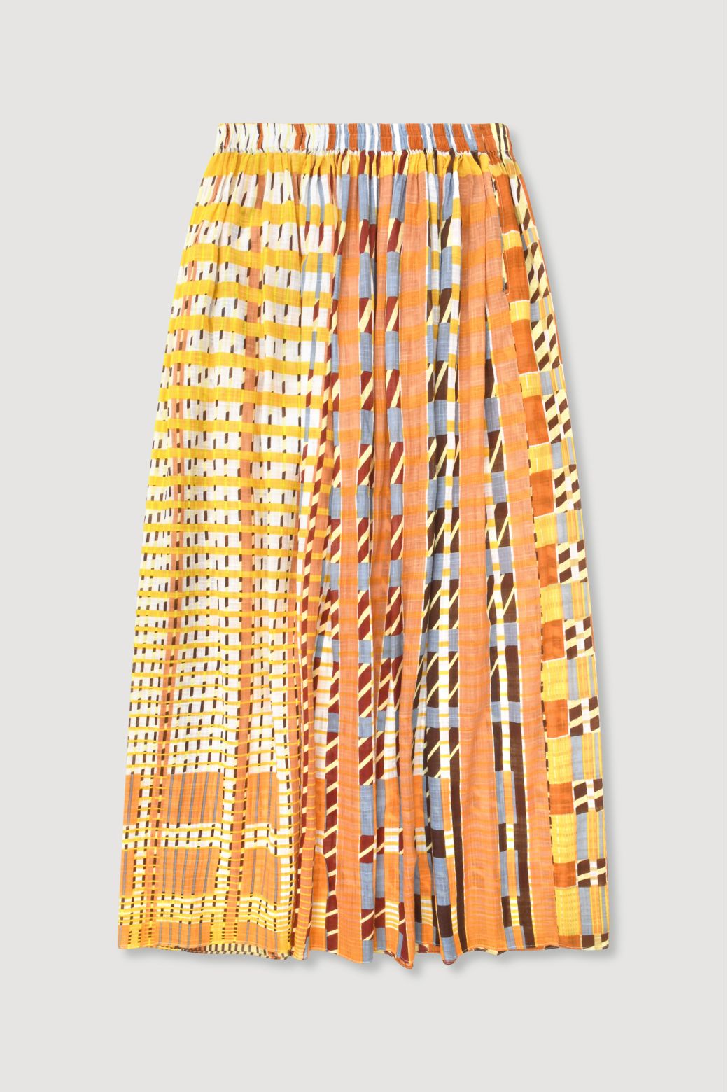 Ma Poesie jupe Romeo imprime Utopie ambre