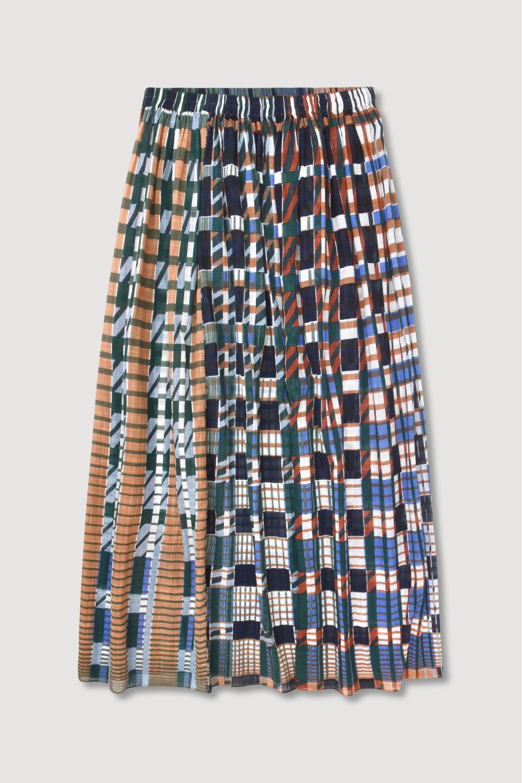 Ma Poesie jupe Romeo imprime Utopie bleu