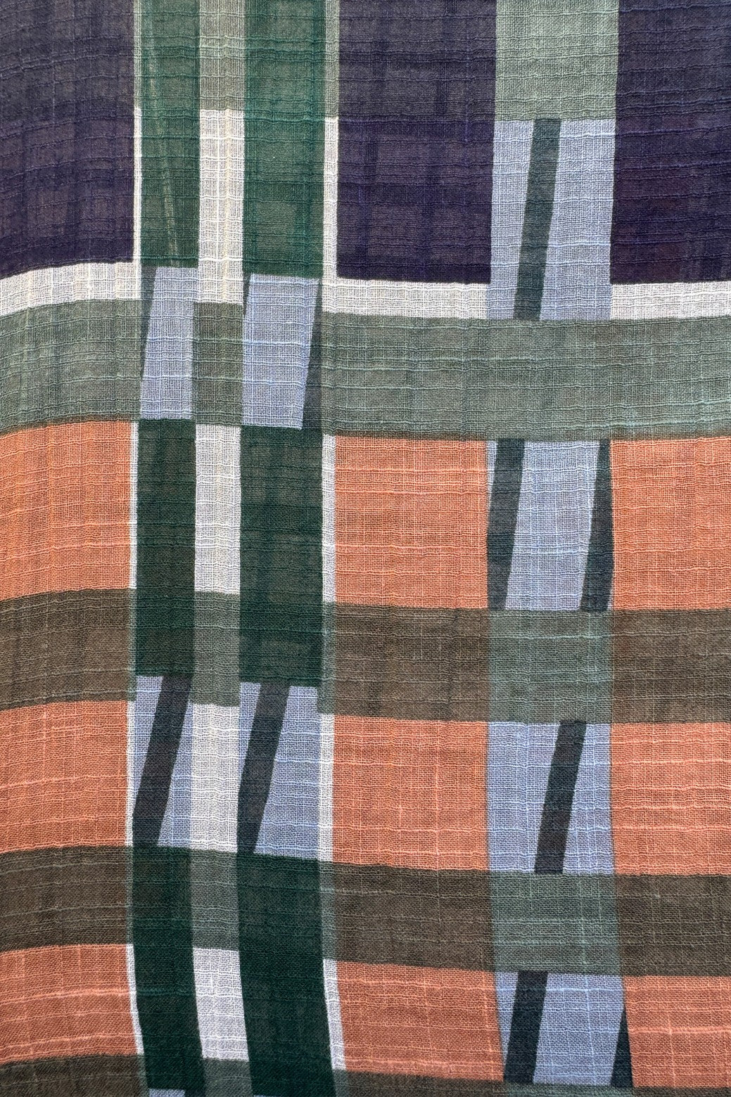 Ma Poesie jupe Romeo imprime Utopie bleu