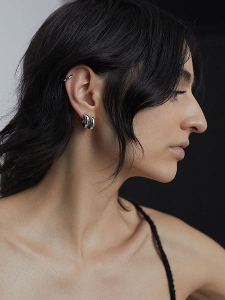 Maria Black creole solo Tempelhofer hoop