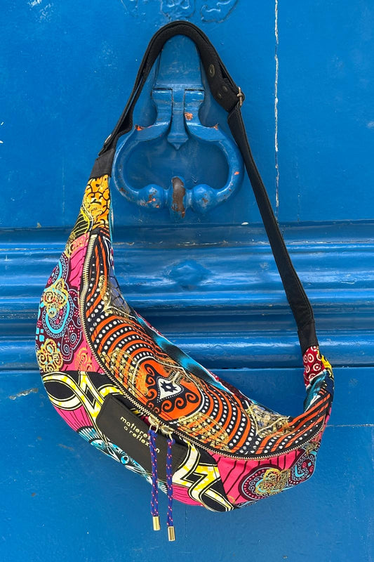 Banane Cross Maxi wax print