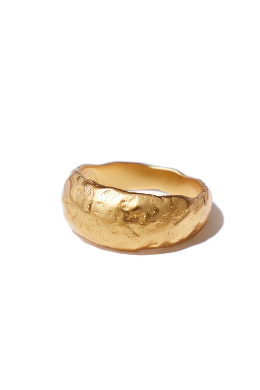Mimi et Toi bague Sinclair martelée
