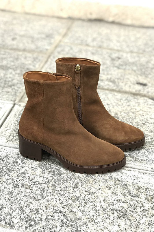 Rivecour boots 78 brown suede