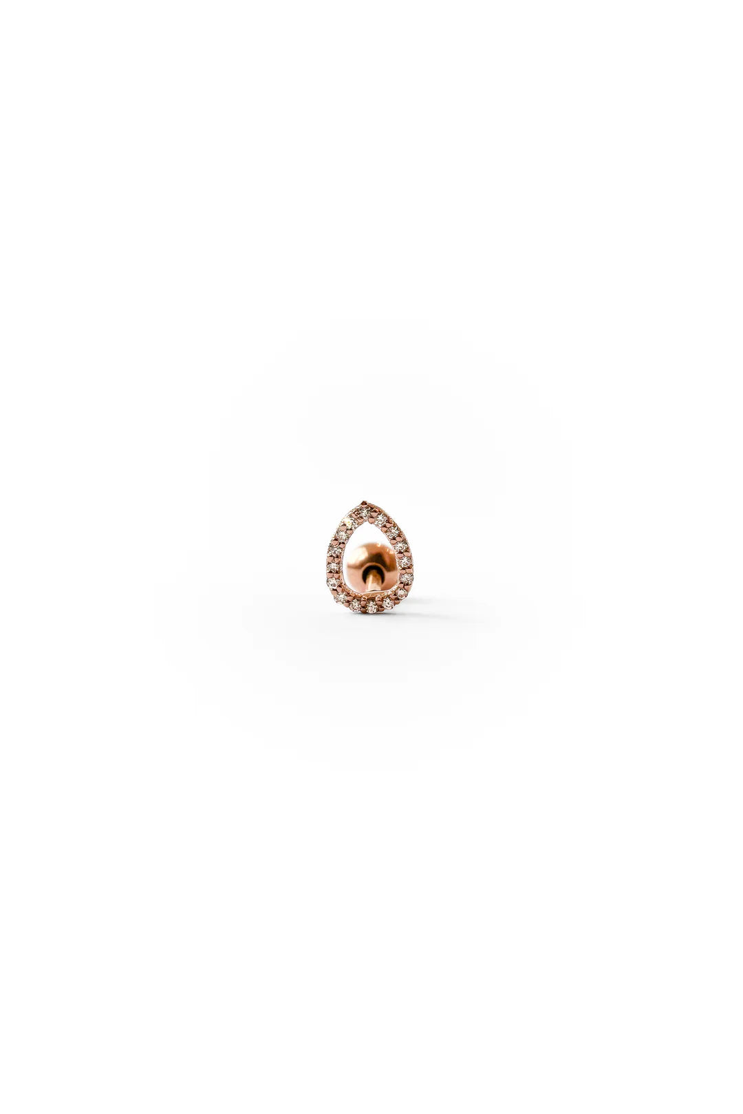 Sansoeurs stud Bubble Small diamonds or 18k diamants