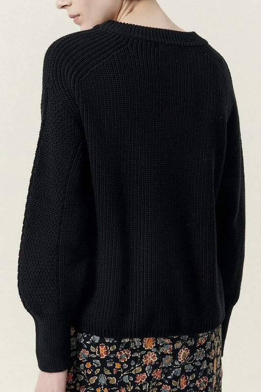 Sessun knitted sweater Ander black