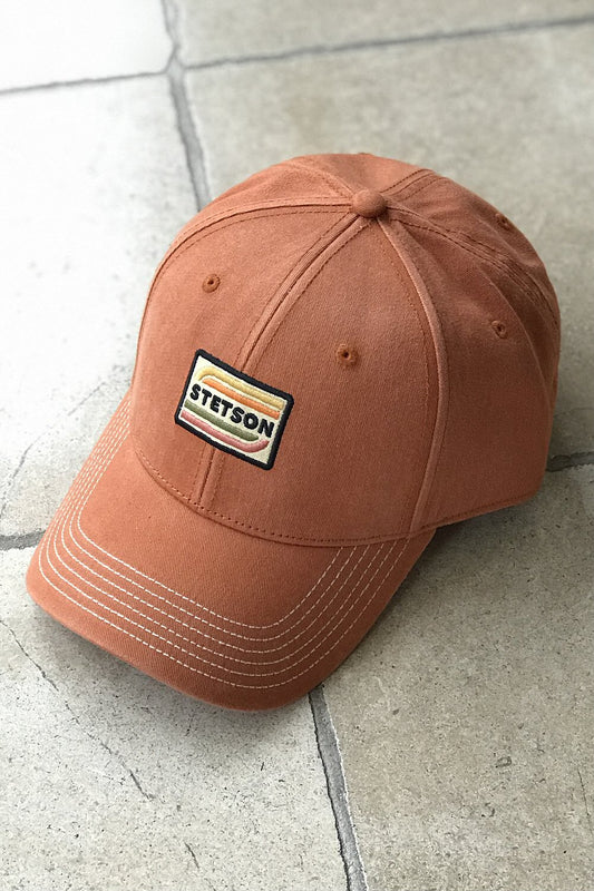 Stetson baseball cap used orange
