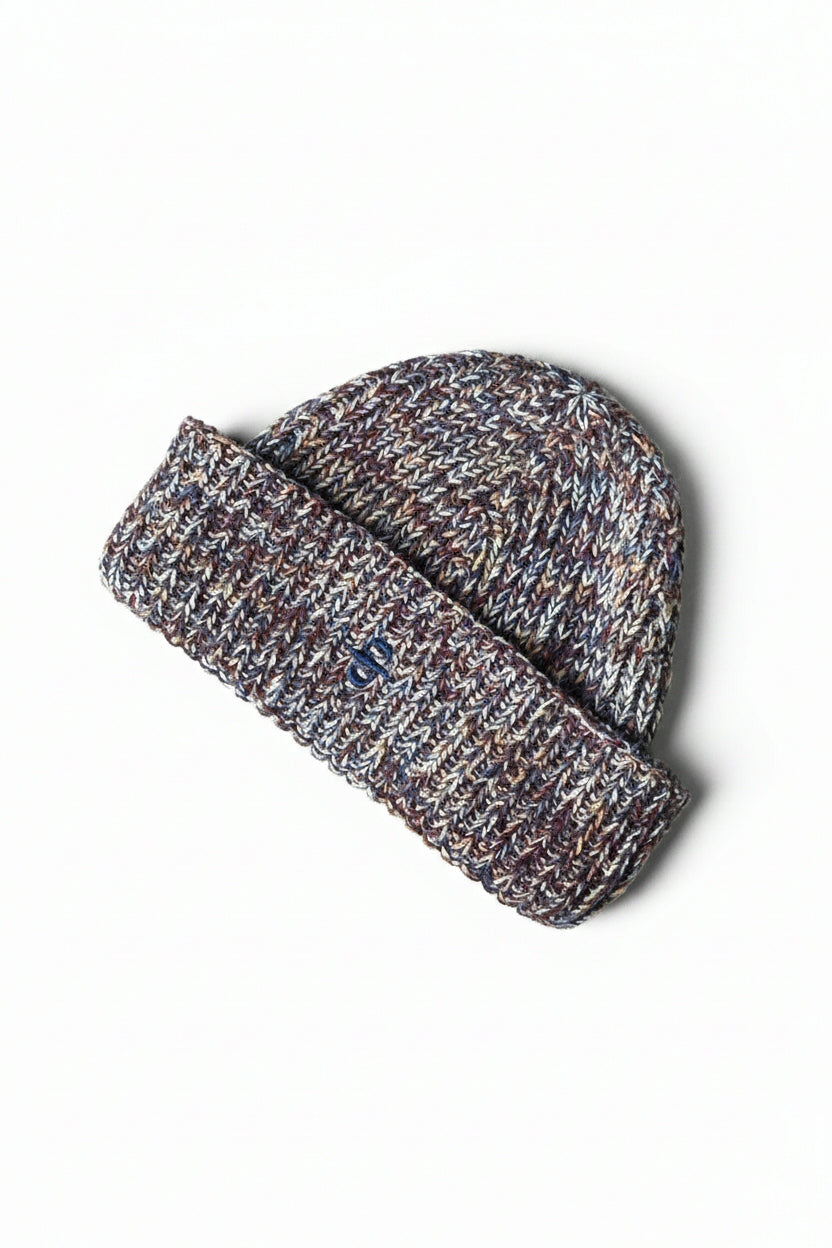 Stetson bonnet Beanie laine sustainable chiné