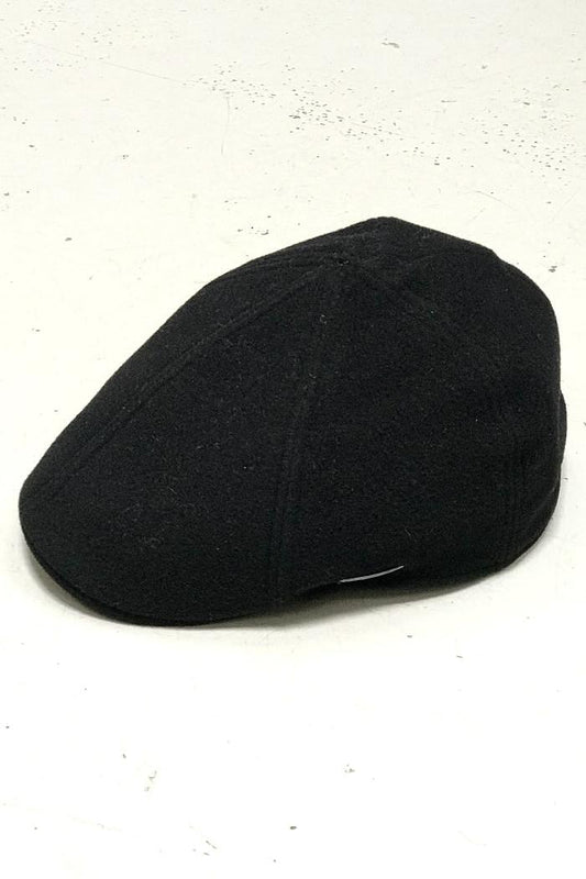 Stetson Texas cap black wool cashmere