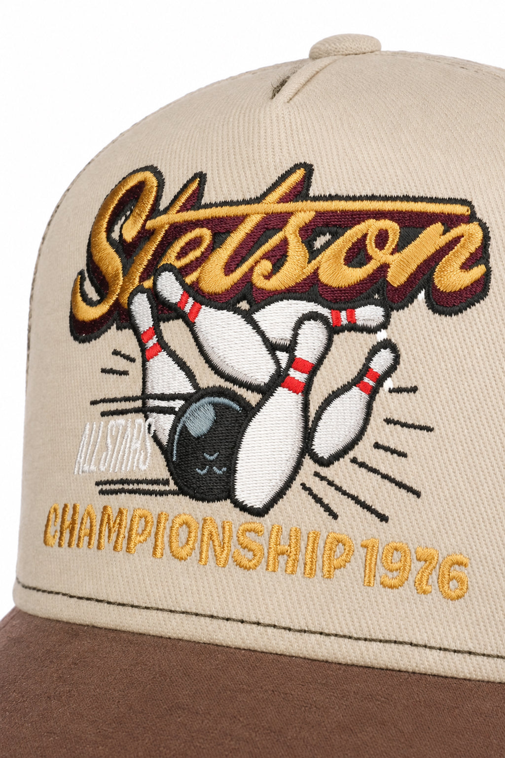 Stetson casquette Trucker cap Championship 1976