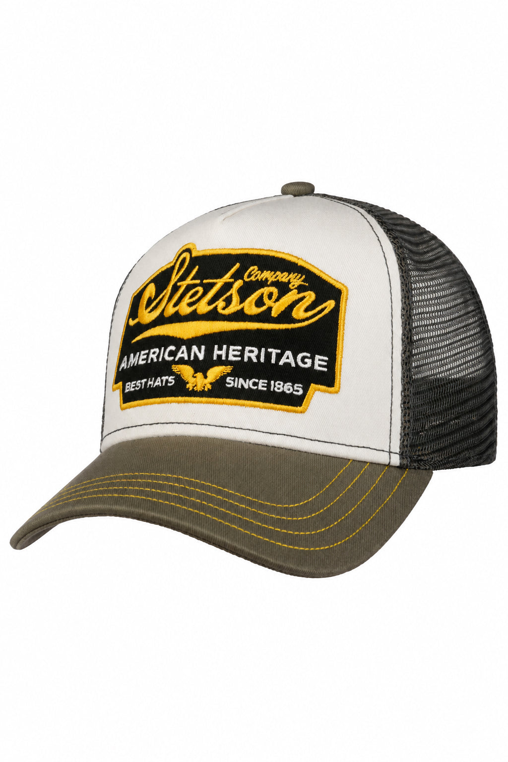 XX | Stetson casquette Trucker cap Heritage kaki