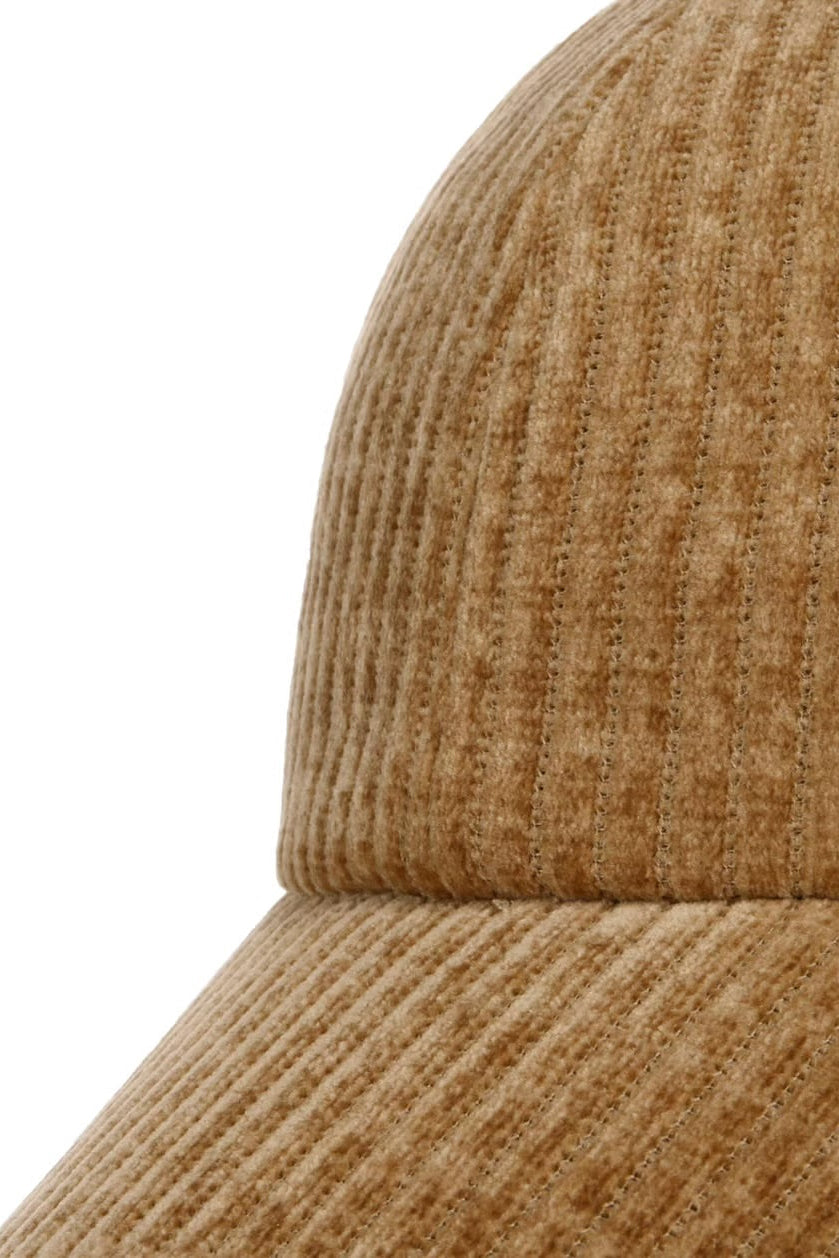 Stetson casquette Baseball cap velours cotele sable