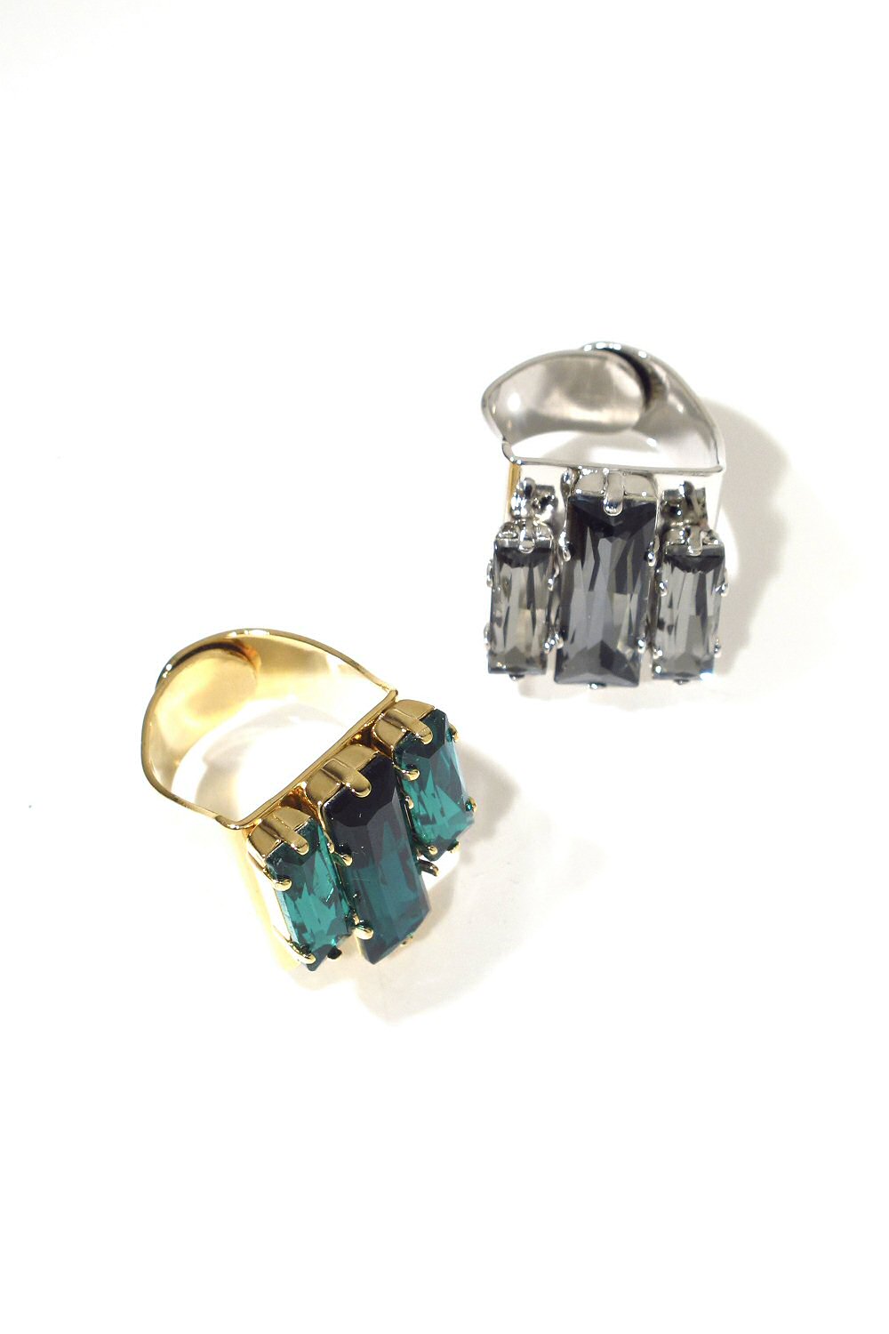 Viveka Bergstrom bague 3 Strass XL