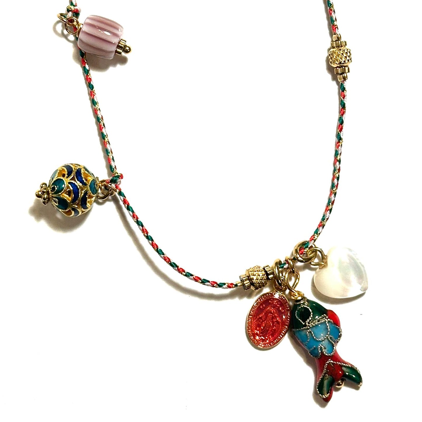 Bali Temples collier Fish Love