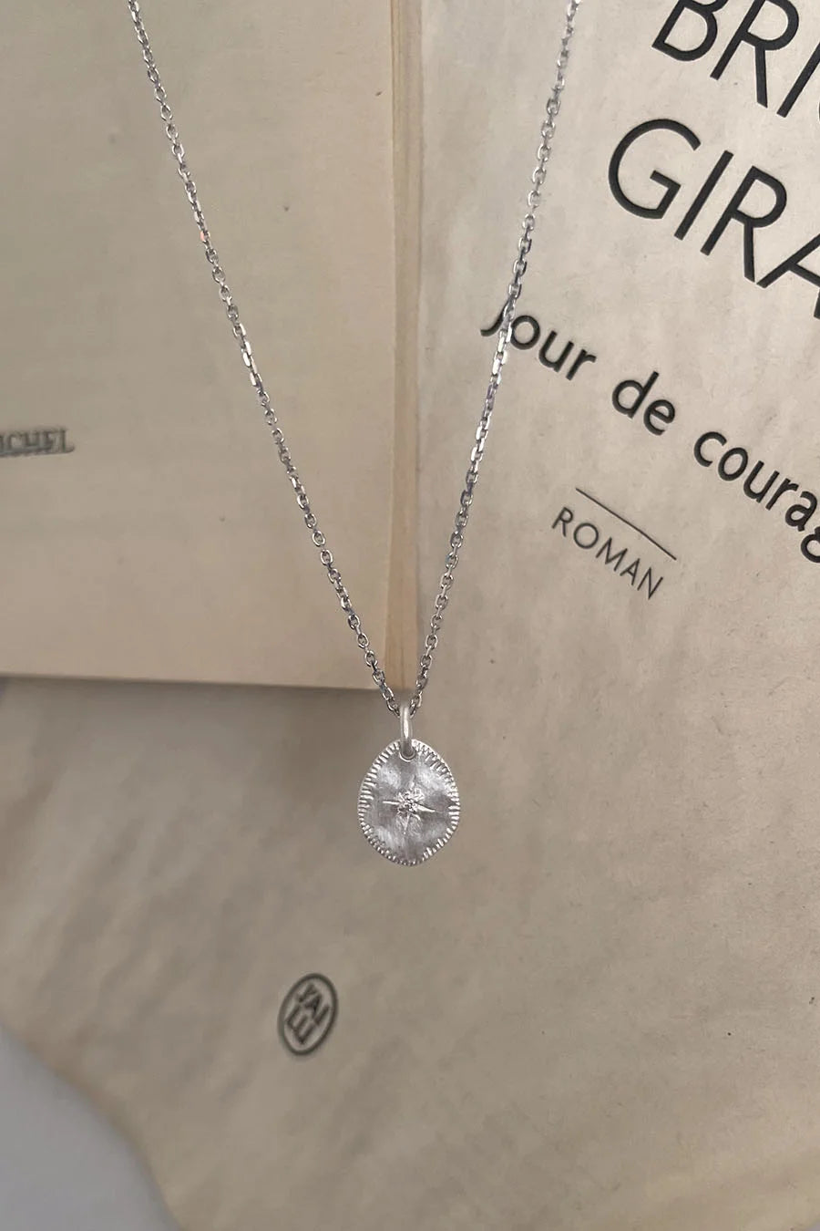 Ylume collier médaille Etoiles mini