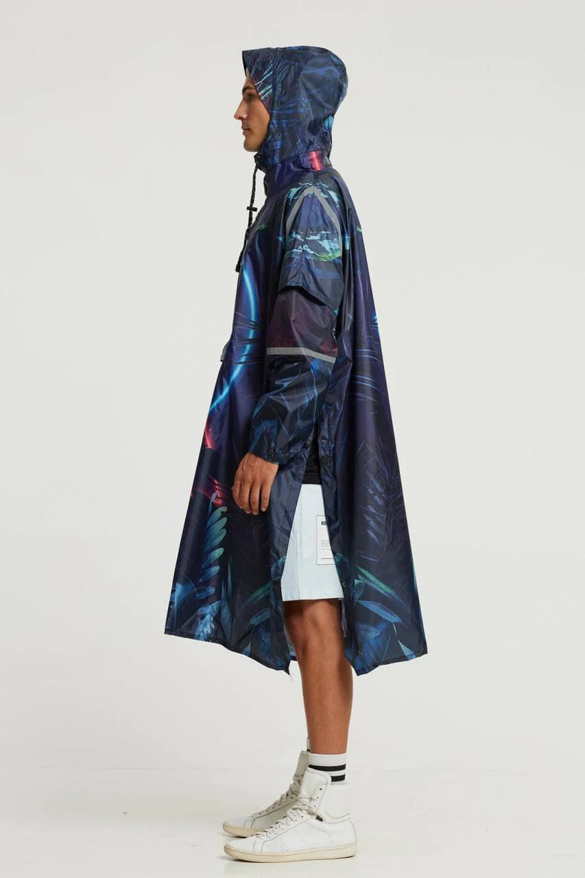 Z | Cape de pluie 365dry Rain Poncho Neon Forest