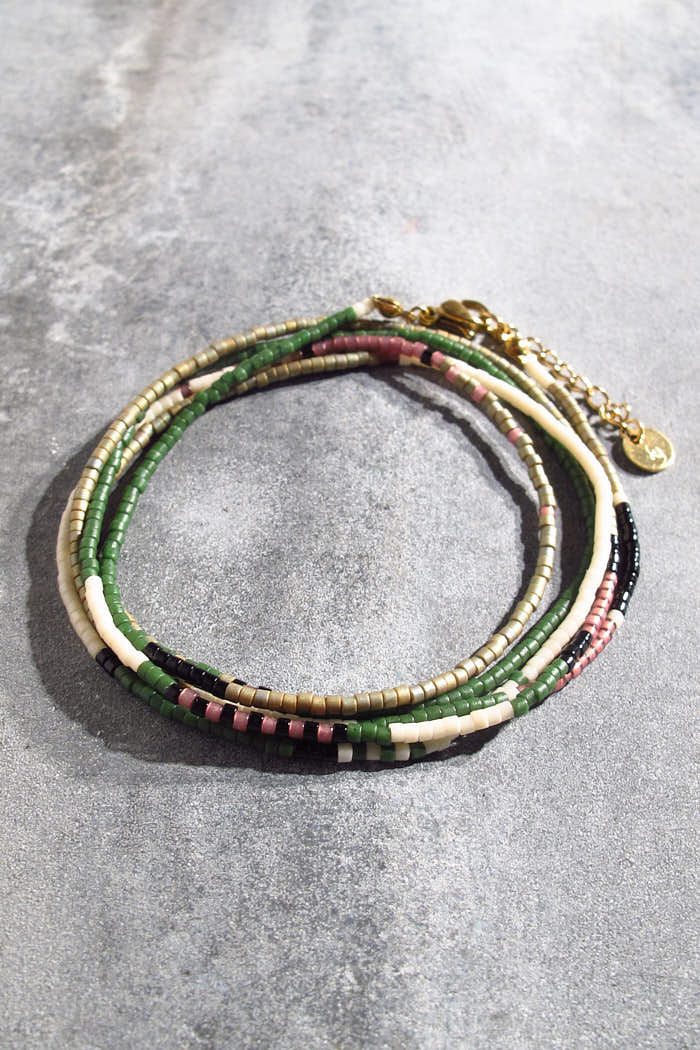 Bali Temples bracelet Miyuki perles beads