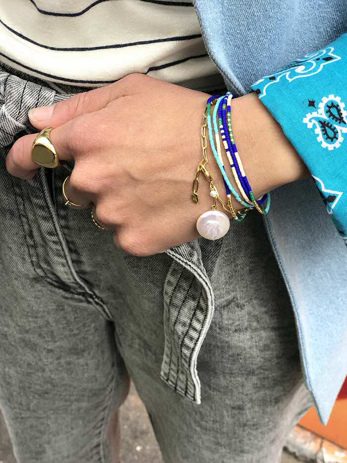 Maria Black bracelet Alessandria perle maxi
