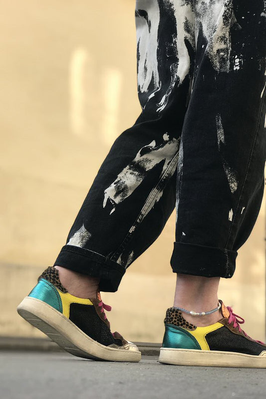 Elia Maurizi Camilla rainbow sneakers