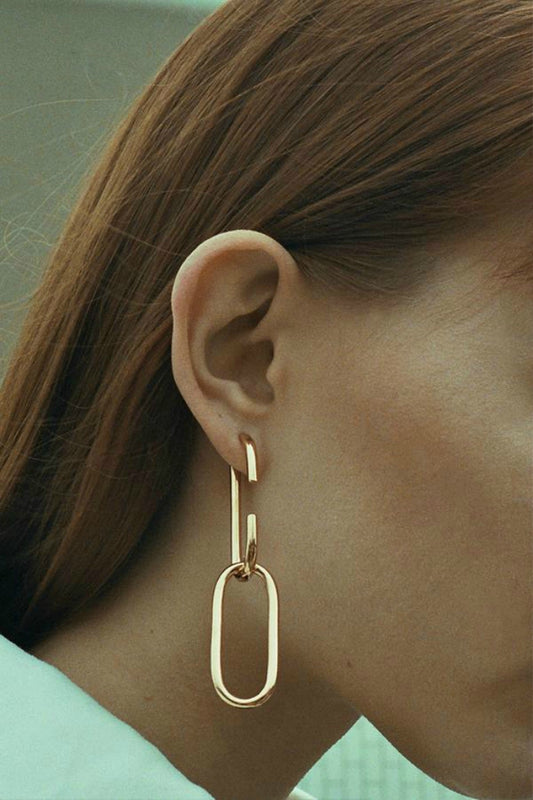 Maria Black OvalLink earring