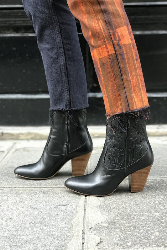 XP | Patricia Blanchet boots santiag Murray cuir noir
