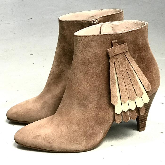 Z | Patricia Blanchet boots Daydream daim sable gold