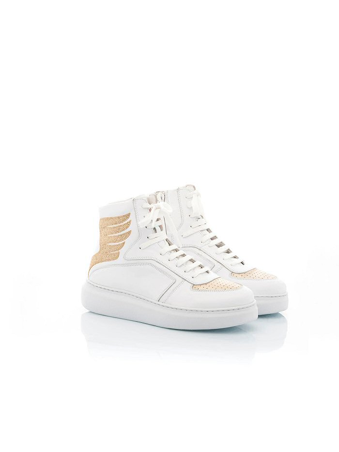XP | Patricia Blanchet sneakers Exotica white/gold