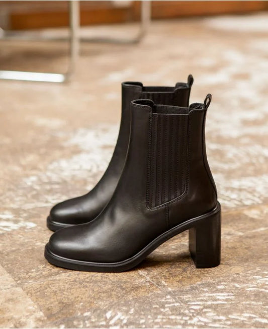 [P] Rivecour chelsea boots 725 black leather