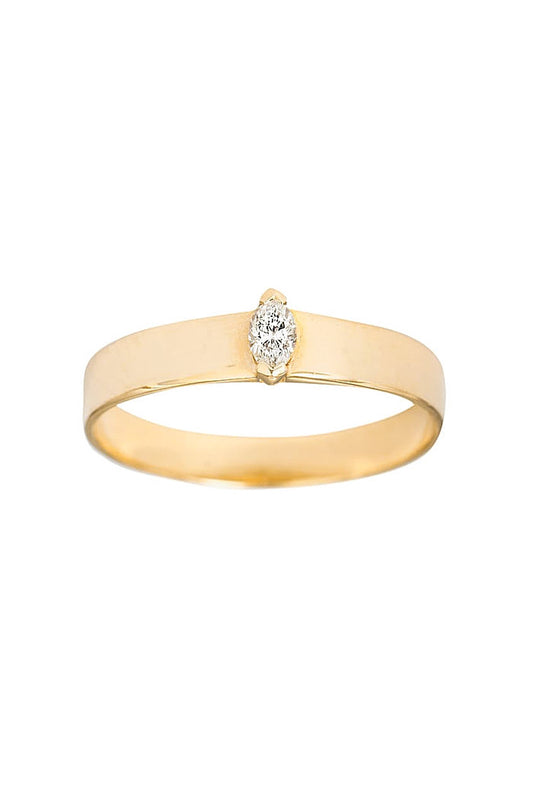 Sansoeurs Band ring 18k gold diamonds