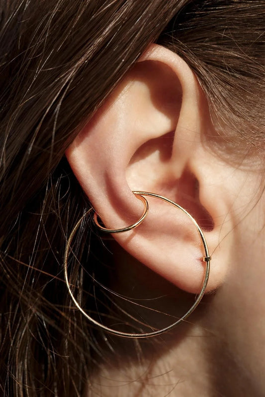 Sansoeurs Double Bangle earring 18k gold earcuff